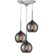 Cassandra 3 Light 10 inch Polished Chrome Mini Pendant Ceiling Light