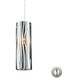 Chromia 1 Light 4 inch Polished Chrome Mini Pendant Ceiling Light
