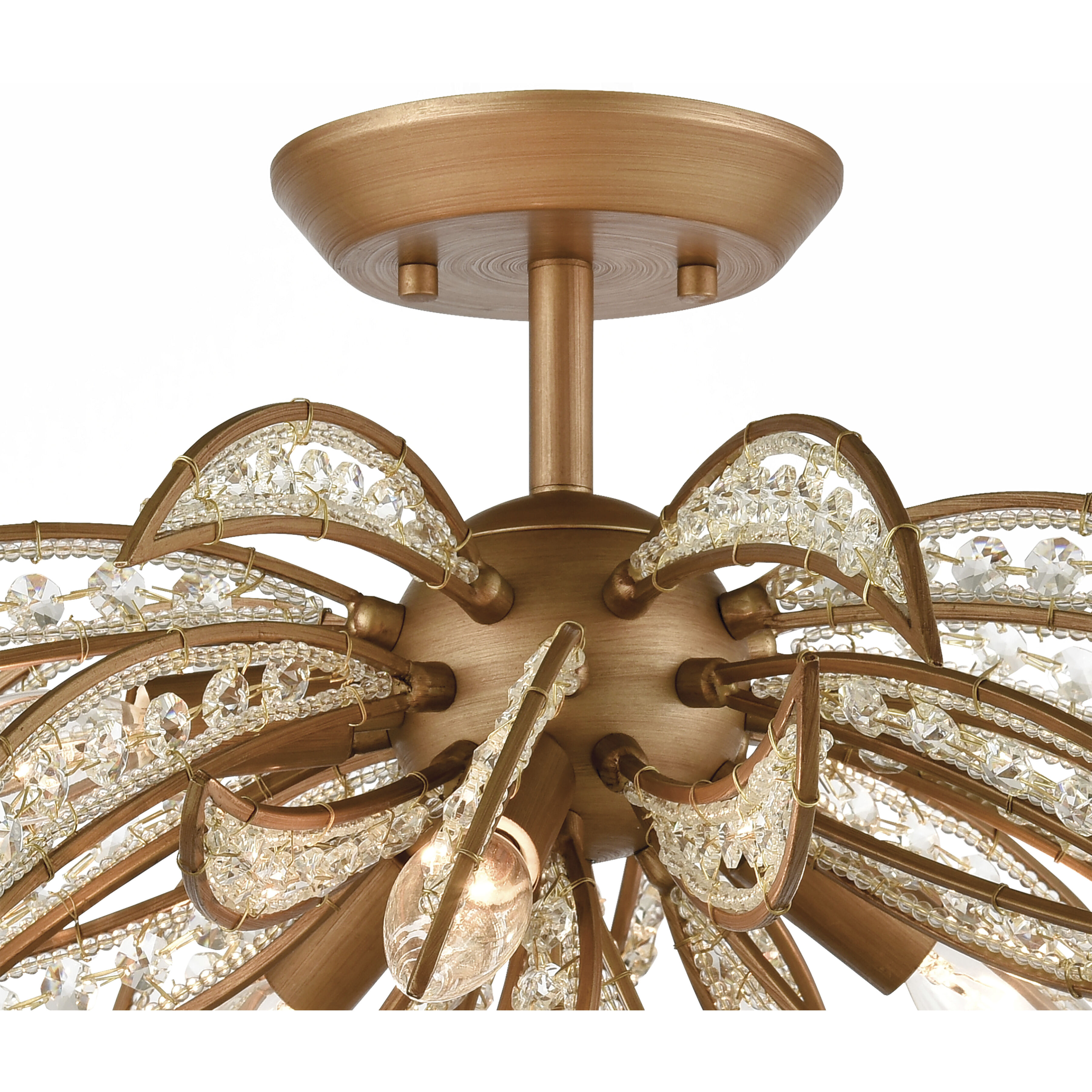 Gold semi sales flush light