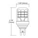 Filament LED 7 watt 3000K Bulb