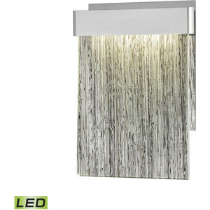 Meadowland LED 8 inch Silver with Polished Chrome ADA Sconce Wall Light