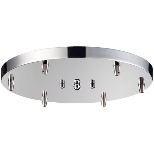 Illuminare 6 Light 2 inch Polished Chrome Pan, Round