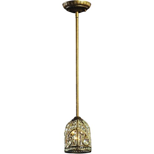 Elizabethan 1 Light 5 inch Dark Bronze Mini Pendant Ceiling Light