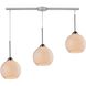 Cassandra Linear Mini Pendant Ceiling Light in White