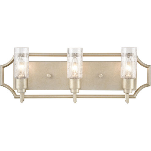 Cheswick 3 Light 25 inch Aged Silver Vanity Light Wall Light