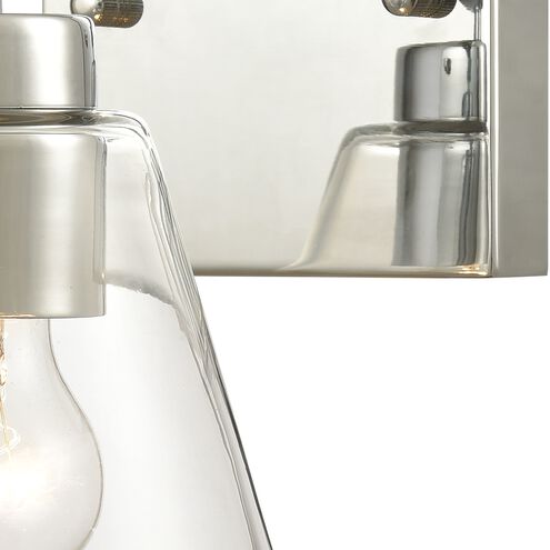 East Point 1 Light 8 inch Polished Chrome Vanity Light Wall Light