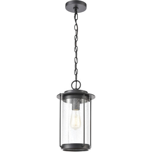Devonshire 1 Light 8 inch Matte Black Outdoor Pendant