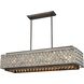 Rosslyn Linear Chandelier Ceiling Light