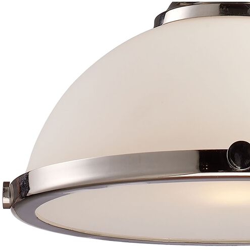 Chadwick 1 Light 13 inch Polished Nickel Pendant Ceiling Light in Incandescent