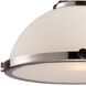 Chadwick 1 Light 13 inch Polished Nickel Pendant Ceiling Light in Incandescent