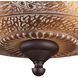 Norwich 3 Light 14 inch Oil Rubbed Bronze Semi Flush Mount Ceiling Light