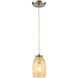 Golden Pasture 1 Light 5 inch Satin Nickel Mini Pendant Ceiling Light