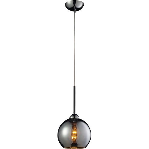Cassandra 1 Light 8 inch Polished Chrome Mini Pendant Ceiling Light in Incandescent