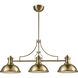 Chadwick Linear Chandelier Ceiling Light
