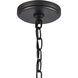 Beaufort 3 Light 14 inch Anvil Iron with Distressed Antiqued Gray Pendant Ceiling Light