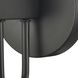 Williamson 1 Light 5 inch Black Vanity Light Wall Light