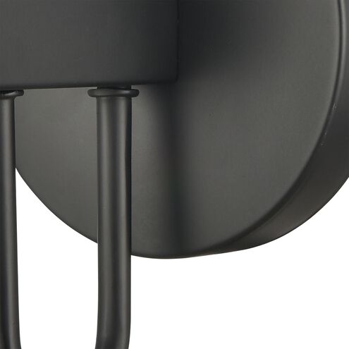 Williamson 1 Light 5 inch Black Vanity Light Wall Light