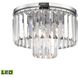 Palacial 1 Light 12.00 inch Flush Mount