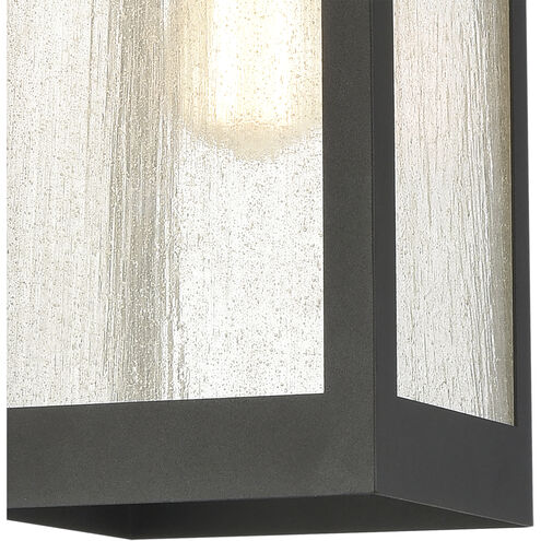 Angus 1 Light 7 inch Charcoal Outdoor Pendant
