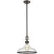 Rutherford 1 Light 15 inch Oil Rubbed Bronze Pendant Ceiling Light