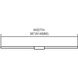 Illuminare 3 Light 2 inch Dark Rust Linear Bar