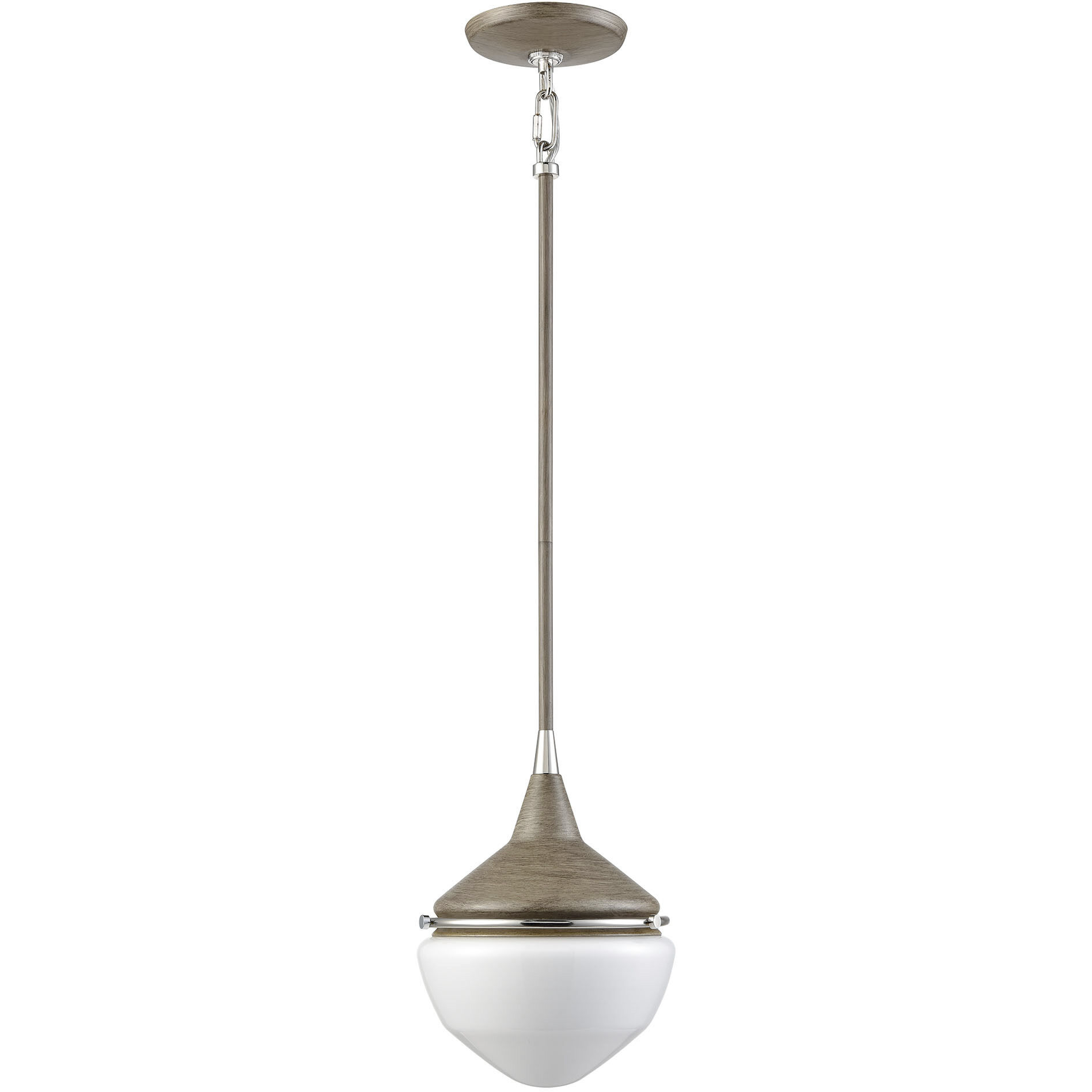 Antique nickel pendant light store