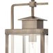 Crested Butte 1 Light 9 inch Vintage Brass Outdoor Pendant