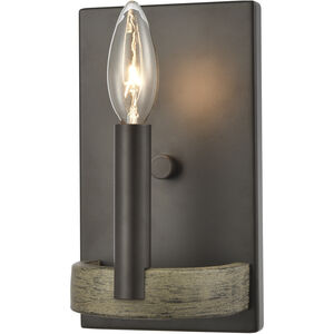 Transitions 1 Light 5 inch Oil Rubbed Bronze with Aspen ADA Sconce Wall Light
