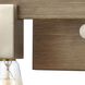 Axis 2 Light 13 inch Satin Nickel with Light Wood Vanity Light Wall Light