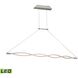 Twist Linear Chandelier Ceiling Light