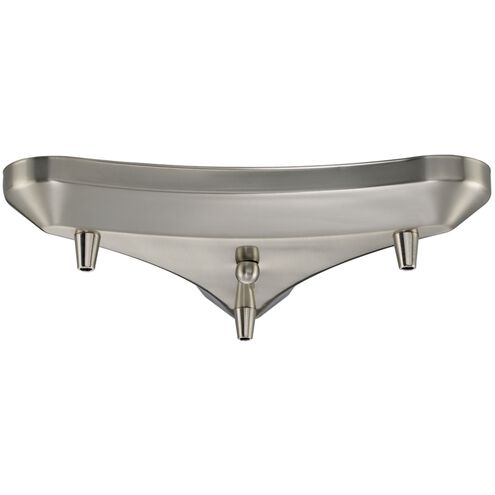 Illuminare 3 Light 2 inch Satin Nickel Pan, Triangular