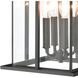 Oak Park 4 Light 20 inch Matte Black Outdoor Wall Sconce