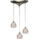 Kersey LED 10 inch Satin Nickel Mini Pendant Ceiling Light