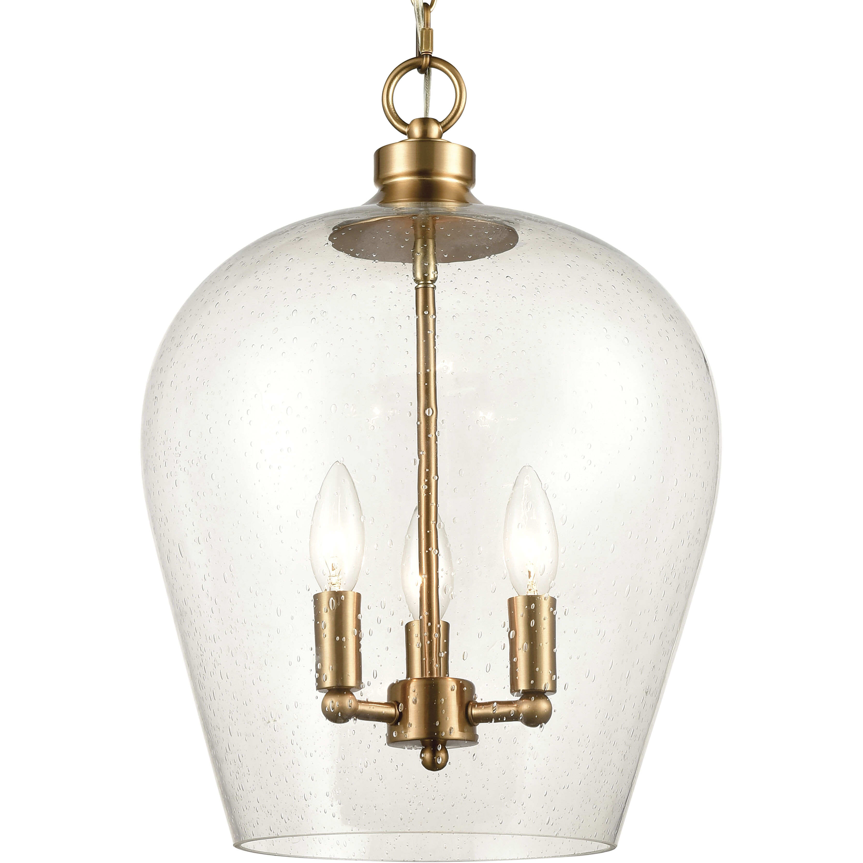 Antique brass 3 light pendant clearance