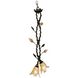 Chantilly 2 Light 7 inch Dark Bronze with Ochre Mini Pendant Ceiling Light