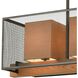 Crossbeam Linear Chandelier Ceiling Light
