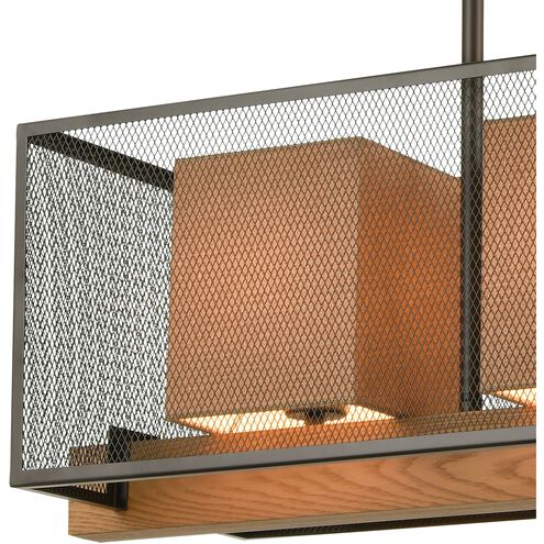 Crossbeam Linear Chandelier Ceiling Light