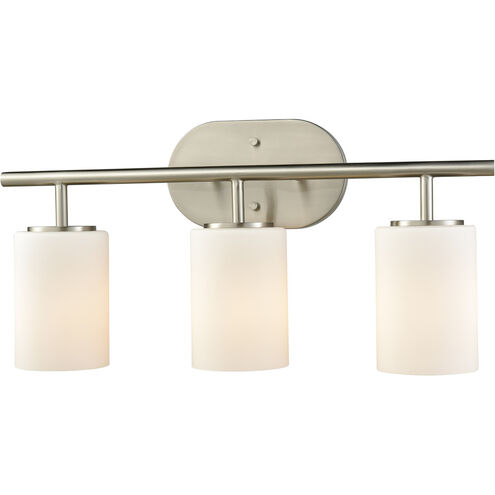 Pemlico 3 Light 20 inch Satin Nickel Vanity Light Wall Light