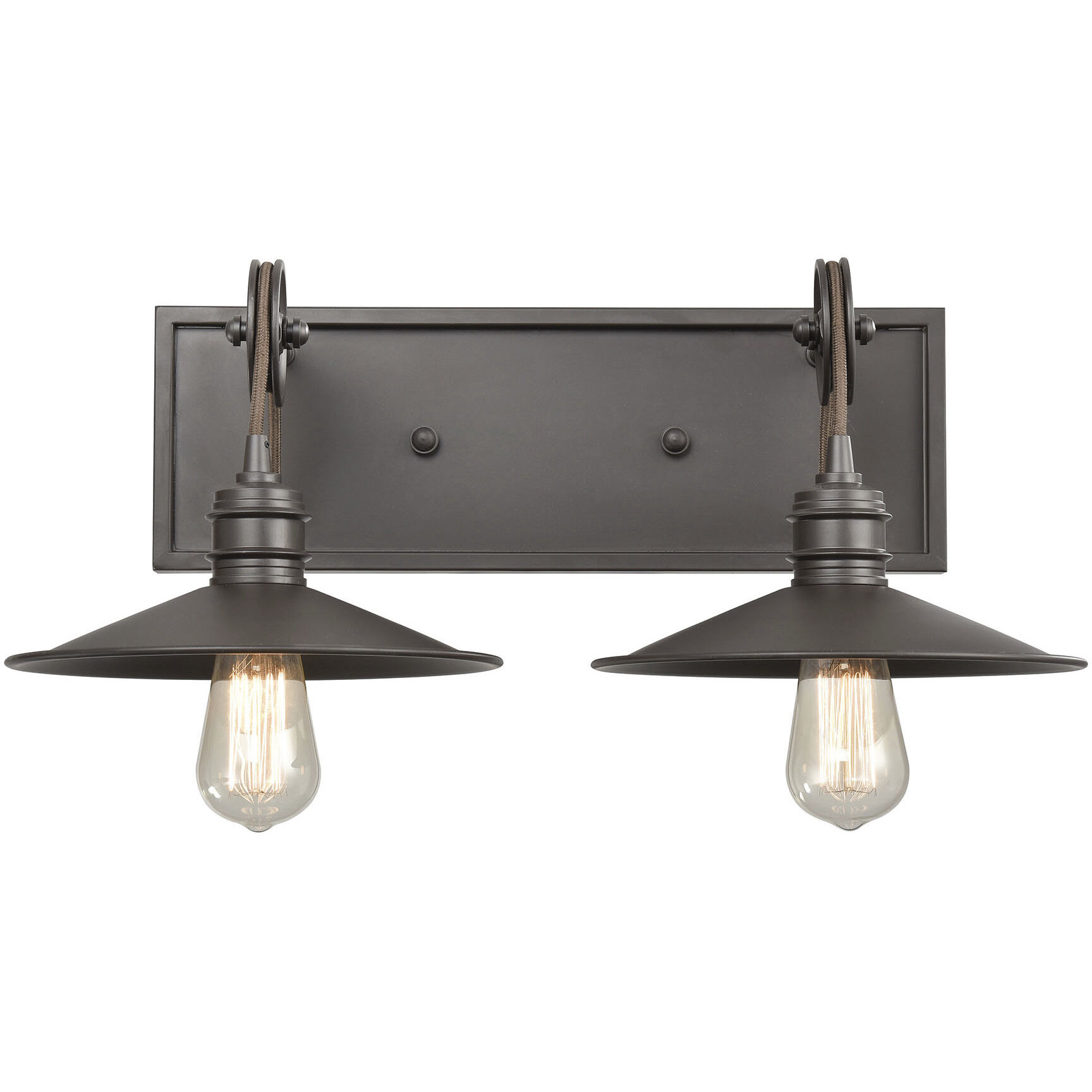 Bronze 2 sales light vanity