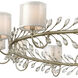 Asbury 12 Light 62 inch Aged Silver Chandelier Ceiling Light