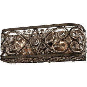 Amherst 2 Light 14 inch Antique Bronze Vanity Light Wall Light
