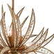 Naples 8 Light 26 inch Matte Gold Chandelier Ceiling Light