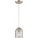 Sprinkle 1 Light 5 inch Satin Nickel Mini Pendant Ceiling Light