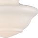 Schoolhouse 1 Light 8 inch Oil Rubbed Bronze Mini Pendant Ceiling Light in Incandescent