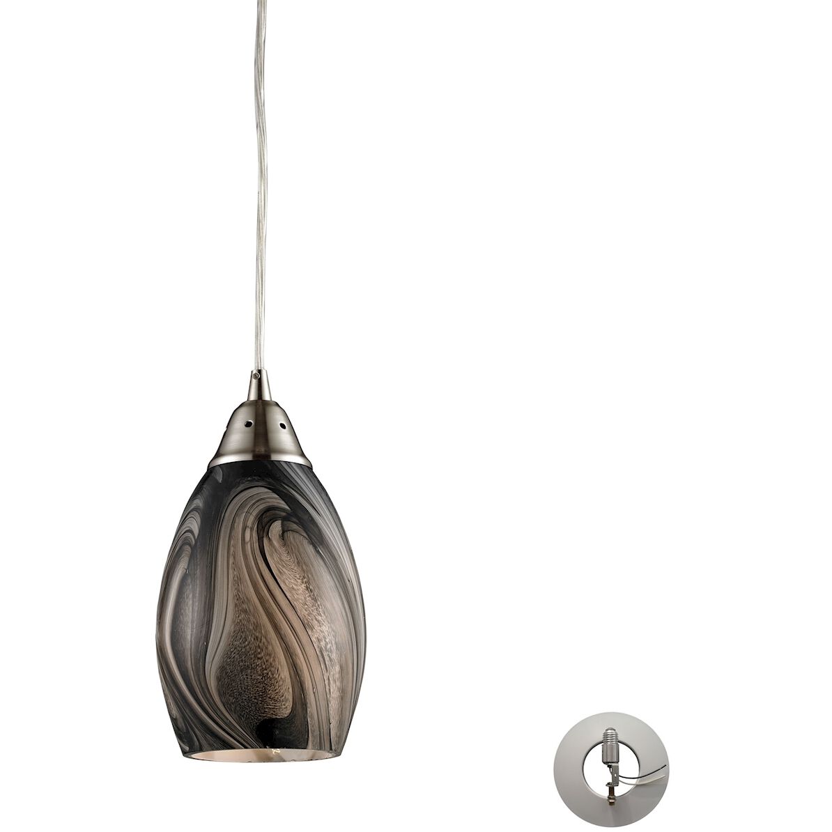 5 inch pendant light outlet