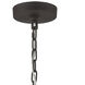Salinger 3 Light 16 inch Charcoal with Satin Nickel Pendant Ceiling Light