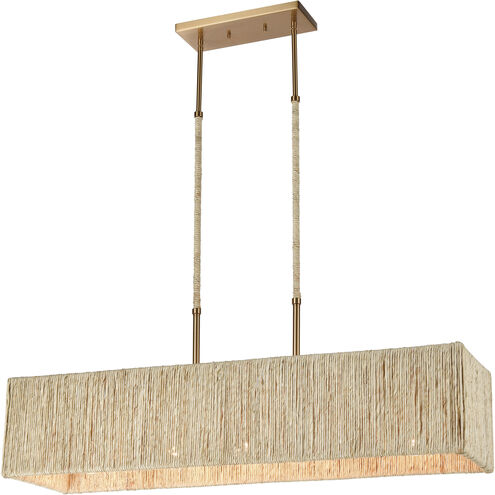 Abaca Linear Chandelier Ceiling Light