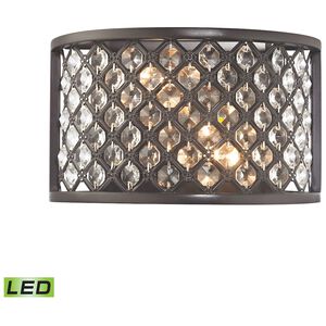Genevieve LED 10 inch Oil Rubbed Bronze ADA Sconce Wall Light