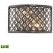 Genevieve 2 Light 10.00 inch Wall Sconce