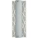 Captiva LED 5 inch Silver with Matte Nickel Vanity Light Wall Light